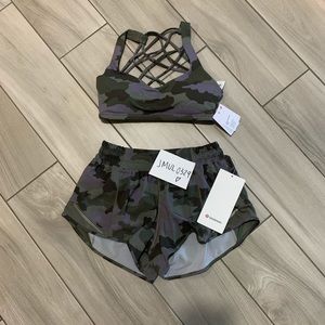 Lululemon Hotty Hot Short & Bra